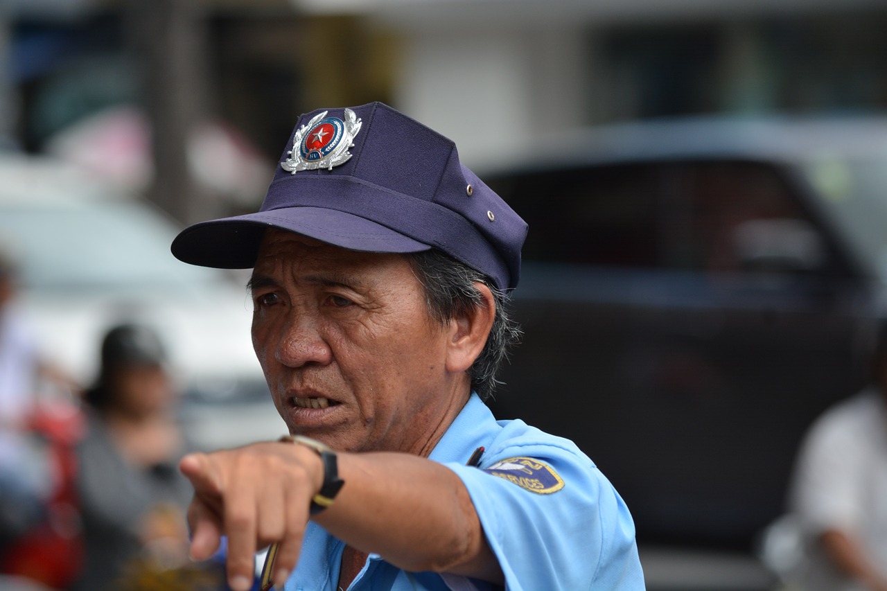 Policininkas, Vietnamas, Saigon, Nemokamos Nuotraukos,  Nemokama Licenzija