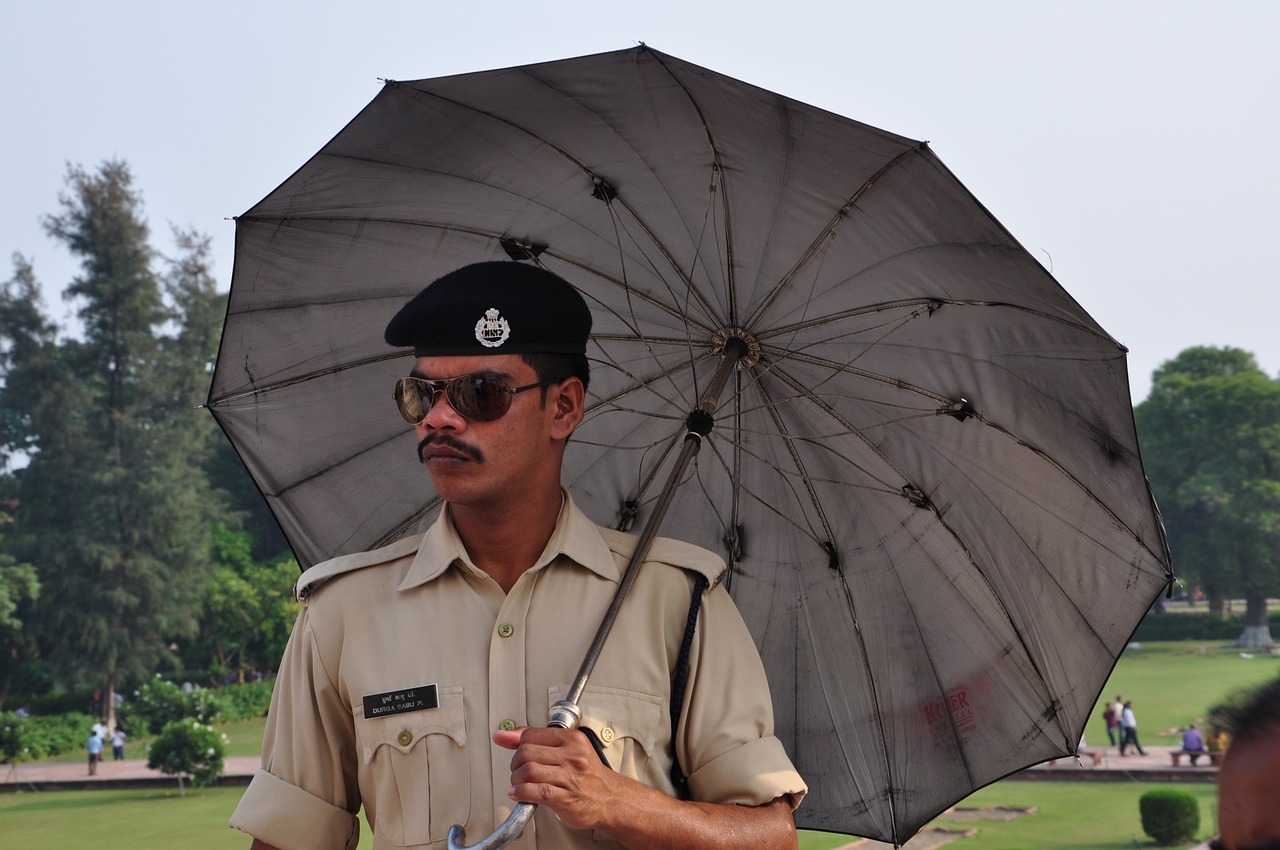 Policininkas, Indija, Delhi, Nemokamos Nuotraukos,  Nemokama Licenzija