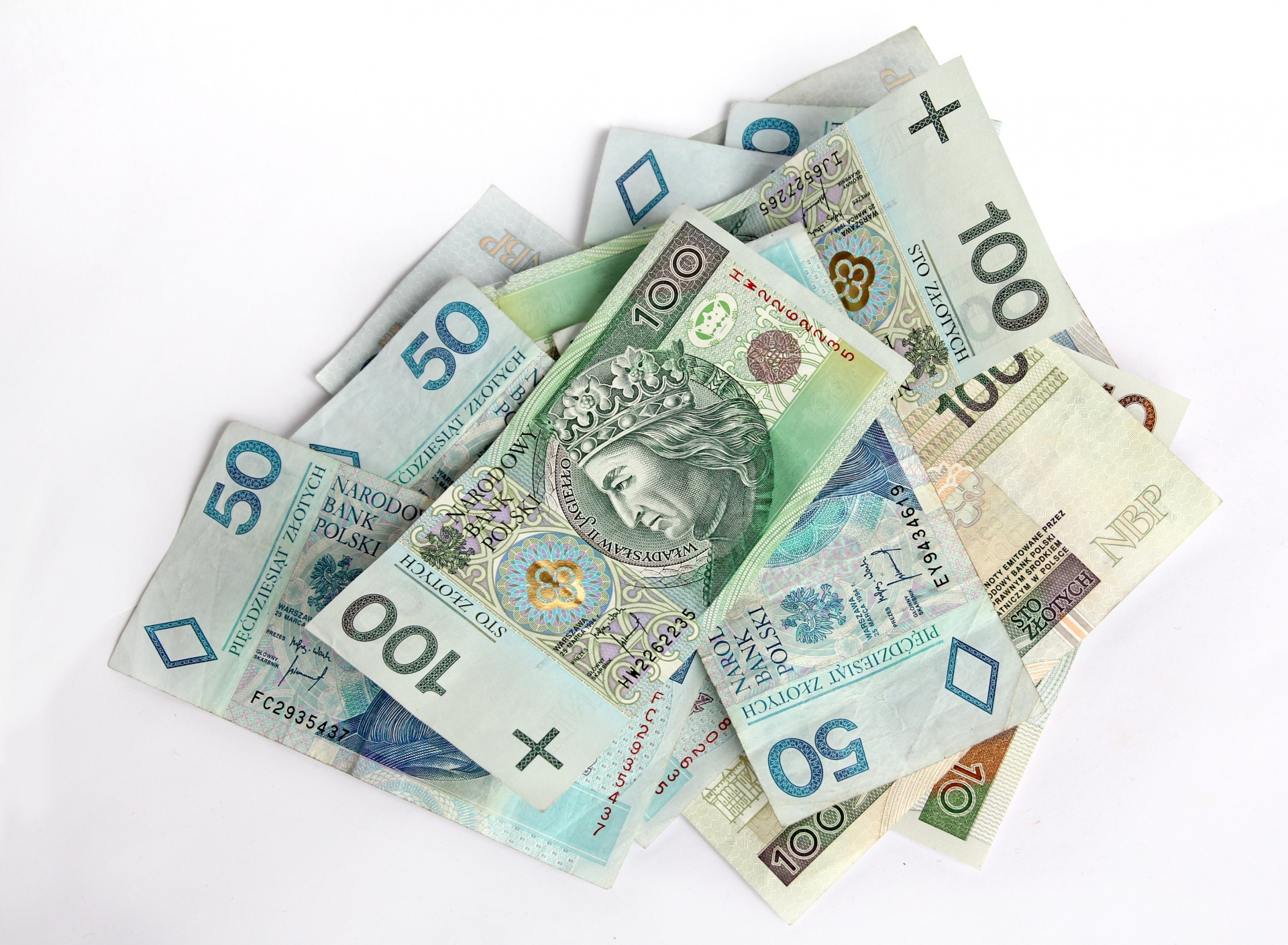 Pinigai,  Pinigai,  Banknotas,  Valiuta,  Lenkas,  Popierius & Nbsp,  Sąskaitas,  Krūva,  Zlotas,  Lenkų Pinigai