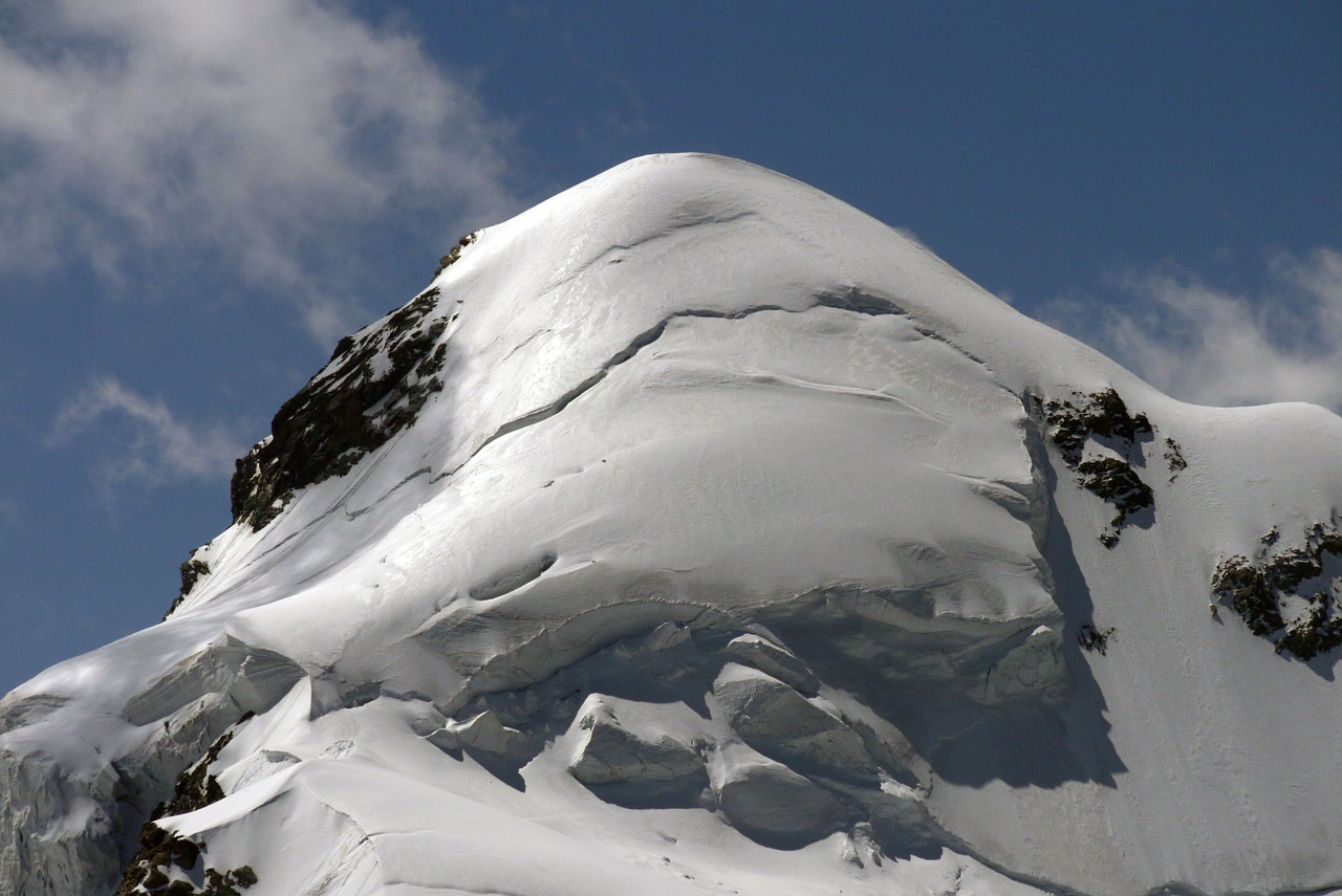 Pollux, Zermatt, Kalnų, Monterosa, Šveicarija, Valais, Sniegas, Alpių, Rokas, Serija 4000