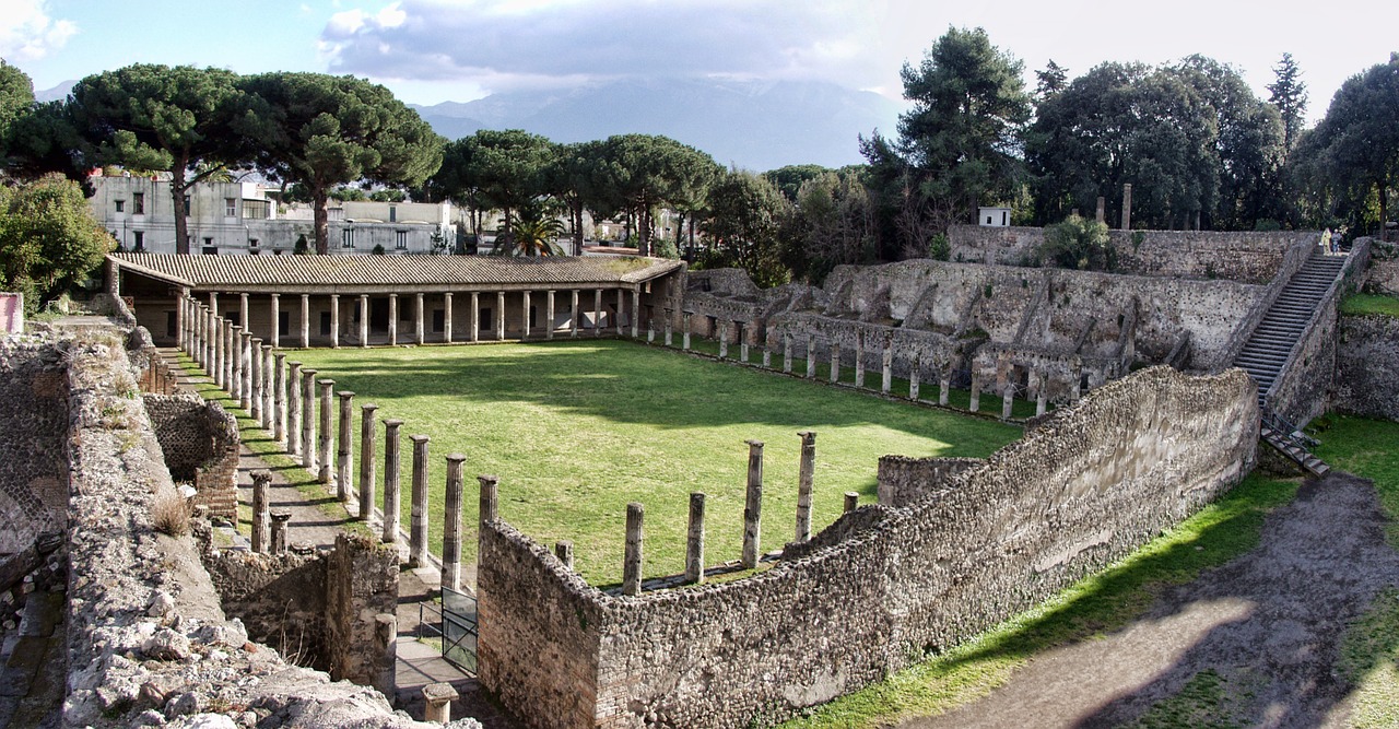 Pompėja, Italy, Romėnų, Senovės, Kelionė, Architektūra, Turizmas, Orientyras, Žinomas, Paveldas