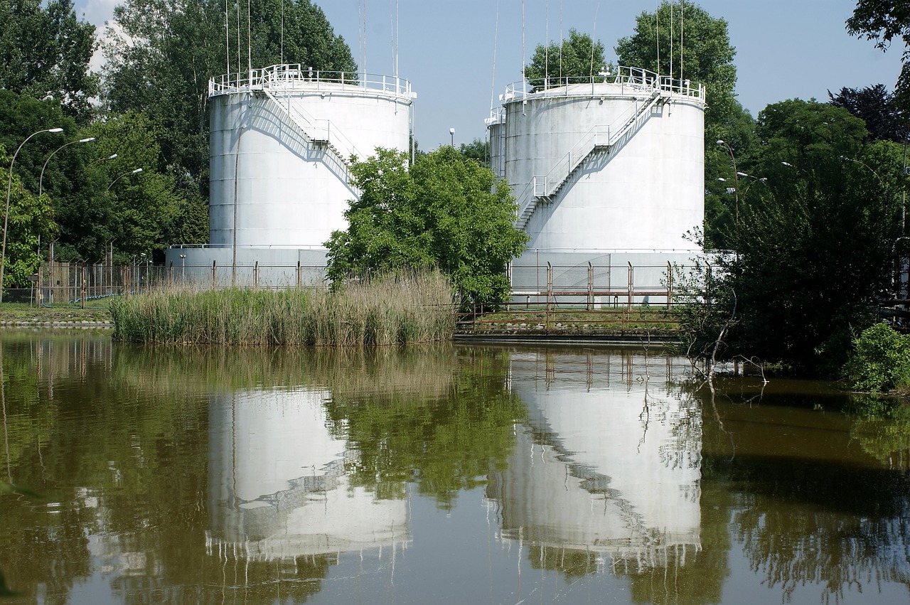 Tvenkinys, Talpyklos, Pramoninis, Natūralus, Aplinka, Vanduo, Gamta, Industrija, Nemokamos Nuotraukos,  Nemokama Licenzija