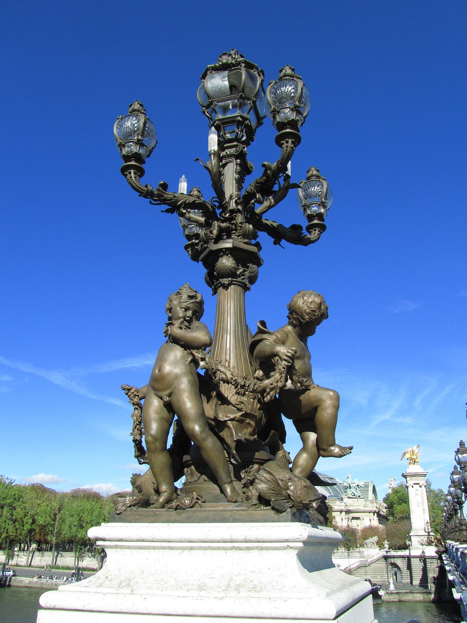 Pont Alexandre Iii, Paris, Tiltas, Kelionė, Meilės Tiltas, Angelas, Meilė, Nemokamos Nuotraukos,  Nemokama Licenzija