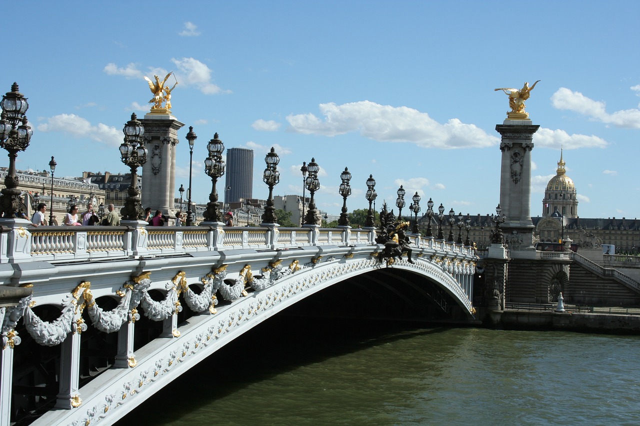 Pont Alexandre Iii, Paris, Tiltas, Nemokamos Nuotraukos,  Nemokama Licenzija
