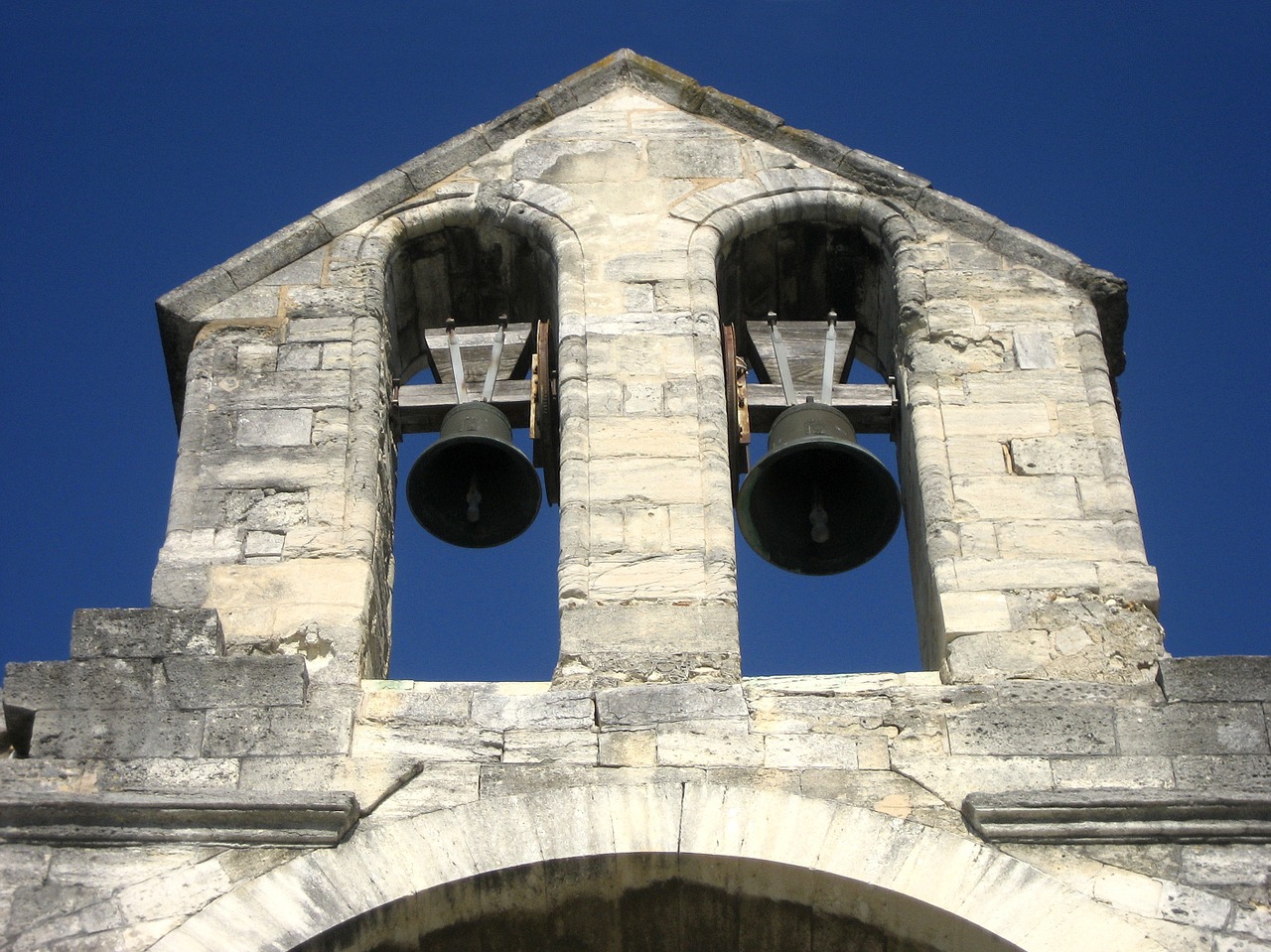 Pont Davignon, Saint-Bénézet, Varpai, Viduramžių, Tiltas, Avignon, France, Rona, Vaucluse, Provence