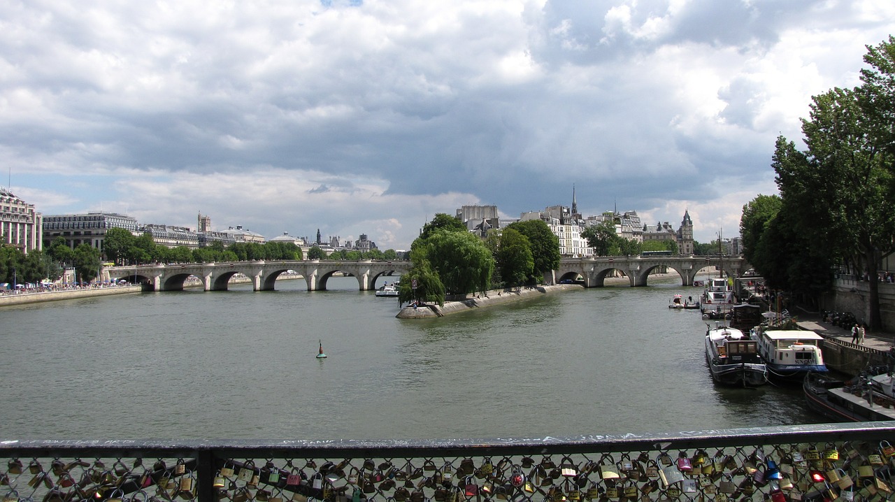 Pont Des Arts, Paminklas, Paris, Architektūra, Promenada, Seine, Nemokamos Nuotraukos,  Nemokama Licenzija
