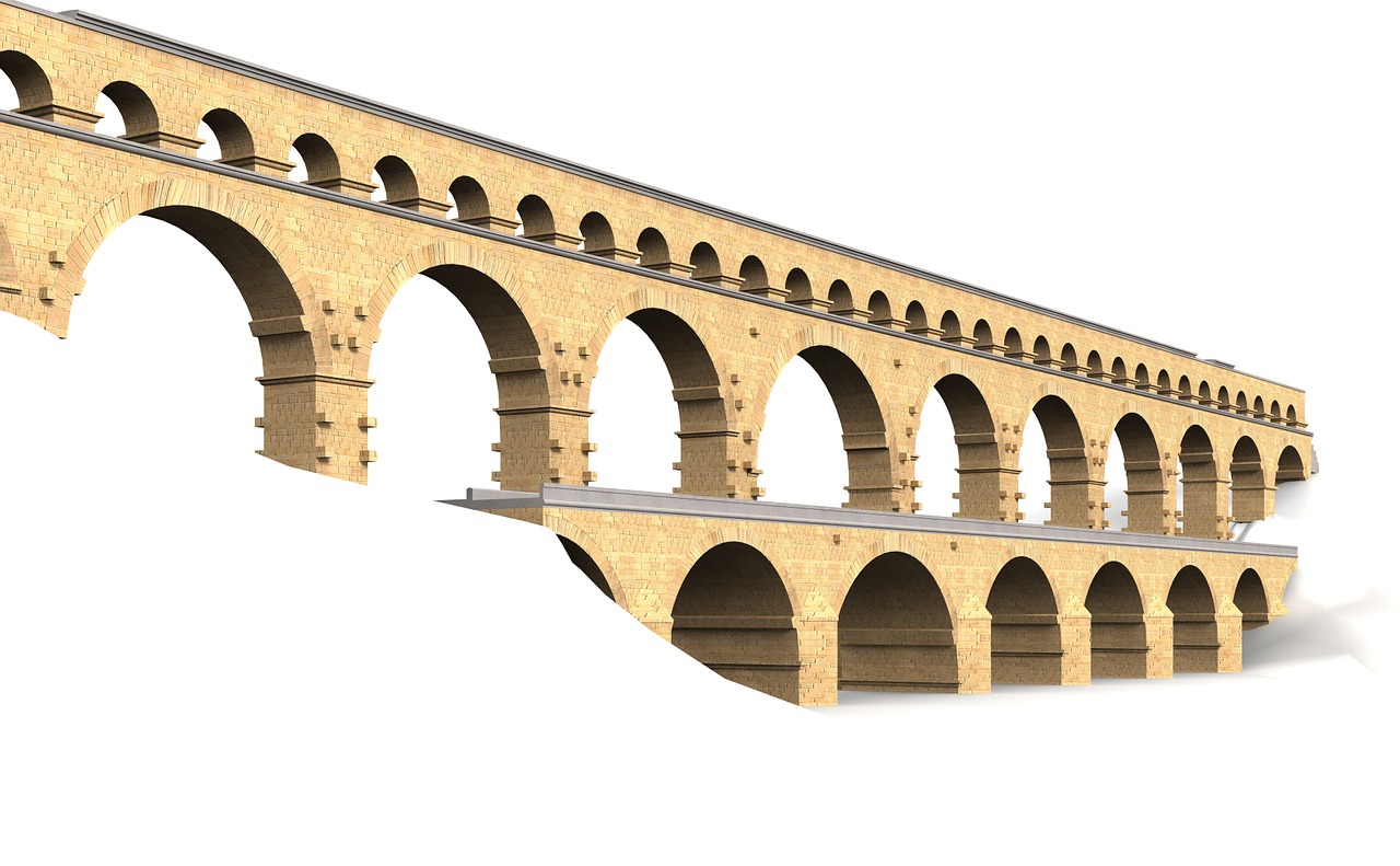 Pont Du Gard, France, Pastatas, Lankytinos Vietos, Istoriškai, Turistai, Pritraukimas, Orientyras, Fasadas, Kelionė