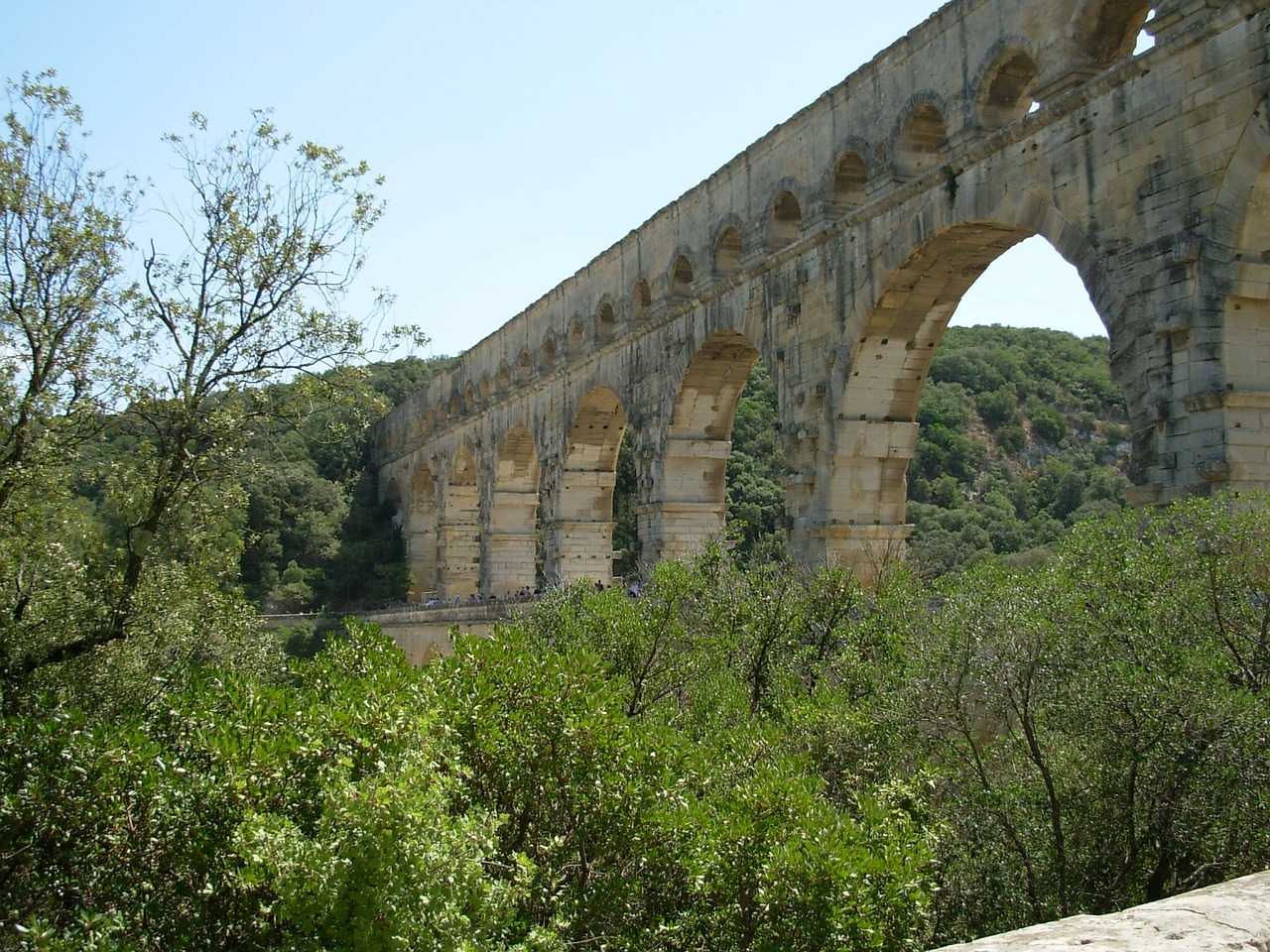 Pont Du Gard, Tiltas, Akvedukas, Nemokamos Nuotraukos,  Nemokama Licenzija