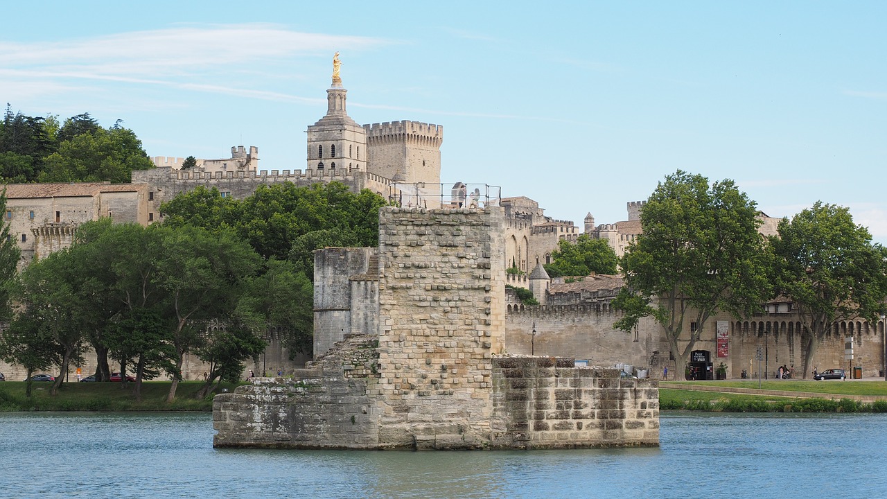 Pont Saint Bénézet, Pont Davignon, Rhône, Avignon, Sugadinti, Arkos Tiltas, Istorinis Išsaugojimas, Avinjono Tiltas, Sur Le Pont Davignon, Provence