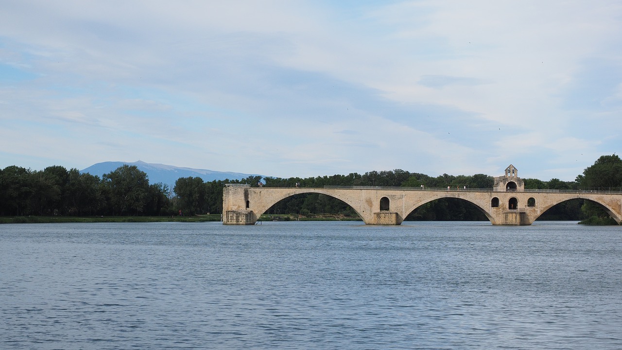 Pont Saint Bénézet, Pont Davignon, Rhône, Avignon, Sugadinti, Arkos Tiltas, Istorinis Išsaugojimas, Avinjono Tiltas, Sur Le Pont Davignon, Provence