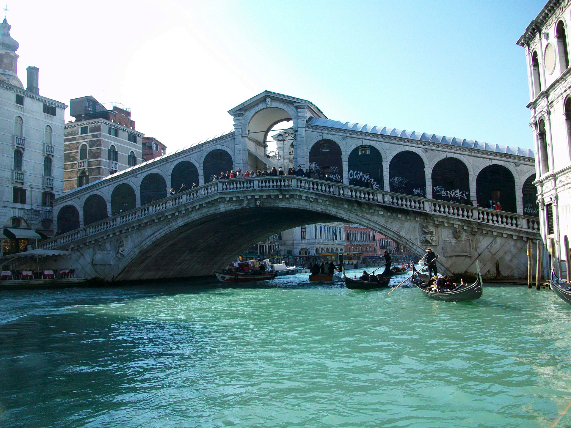 Venecija,  Tiltas,  Jūra,  Tiltas,  Nuo,  Rialto,  Kanalas,  Puikus,  Rialto Tiltas, Nemokamos Nuotraukos