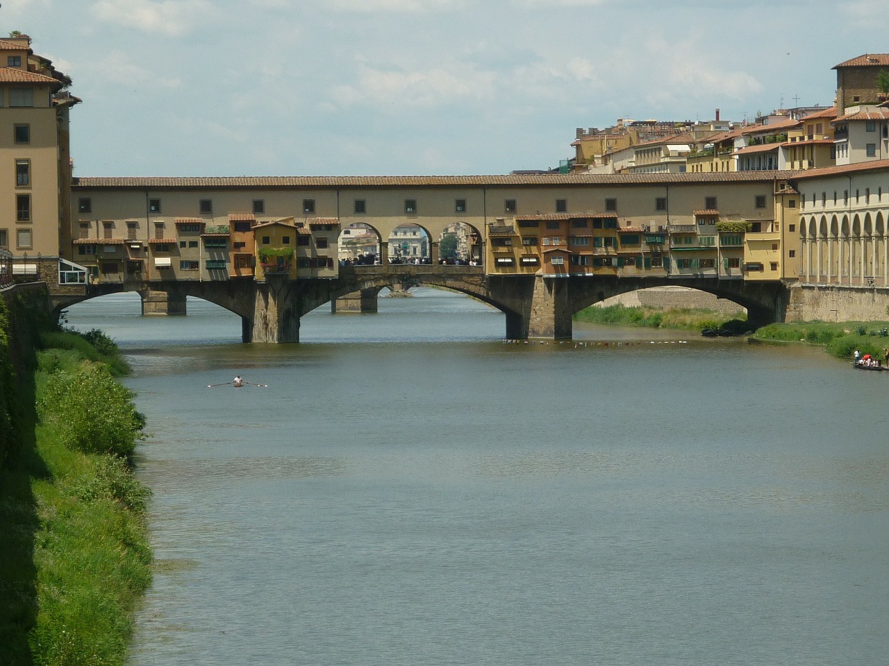 Ponte Vecchio, Toskana, Italy, Florencija, Nemokamos Nuotraukos,  Nemokama Licenzija