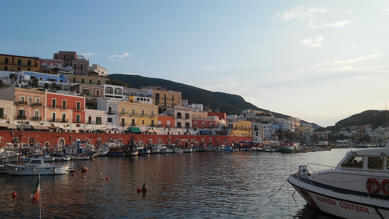 Ponza, Porto, Salos, Nemokamos Nuotraukos,  Nemokama Licenzija