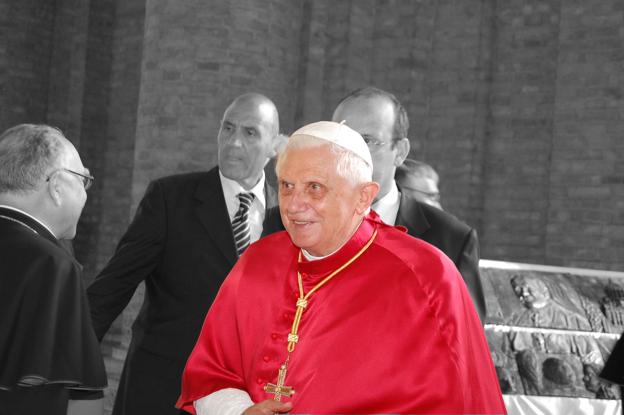 Popiežius, Benediktas Xvi, Vatikanas, Nemokamos Nuotraukos,  Nemokama Licenzija