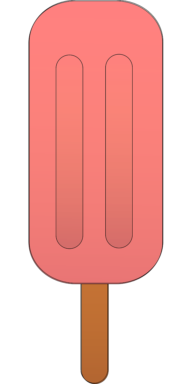 Popsicle, Lollipop, Braškės, Ledai, Saldainiai, Maistas, Raudona, Nemokama Vektorinė Grafika, Nemokamos Nuotraukos,  Nemokama Licenzija