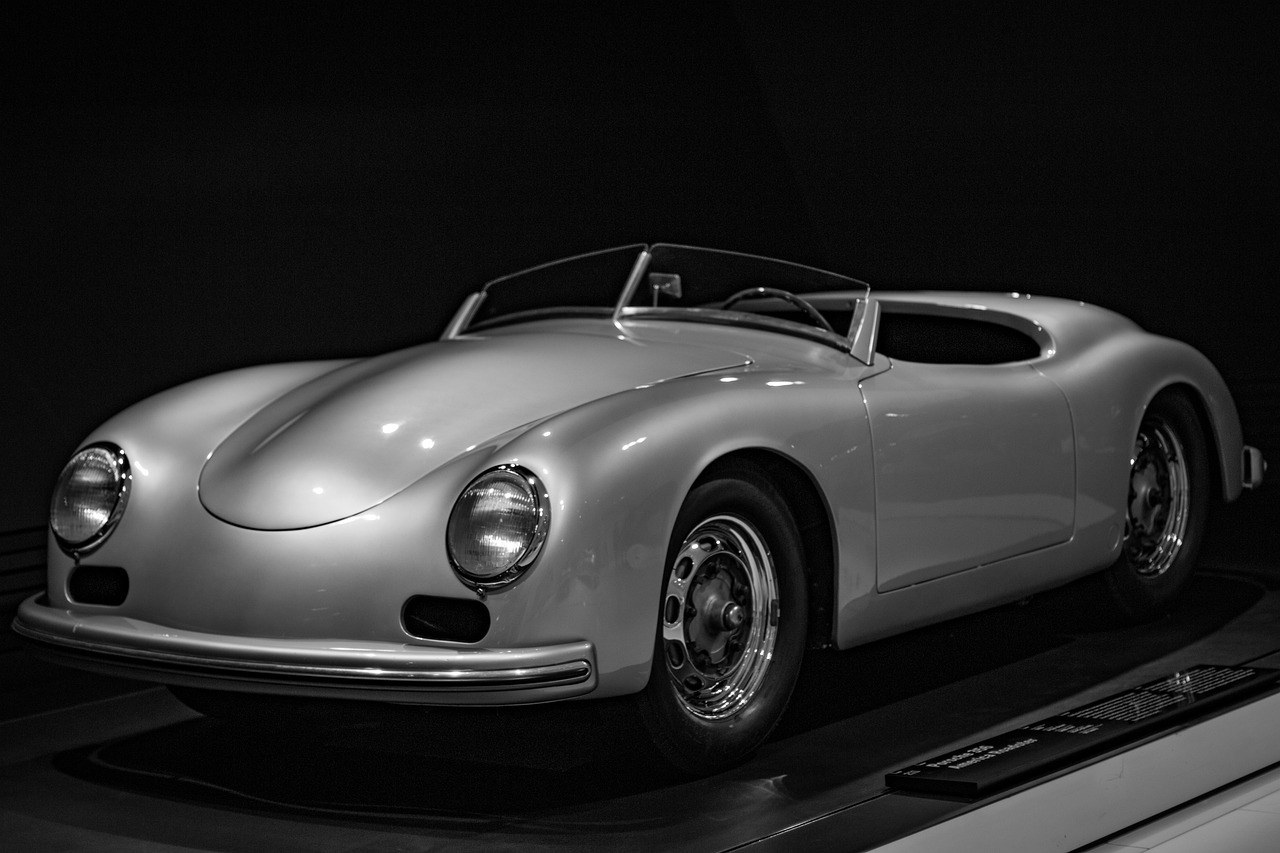 Porsche, 356, Porsche 356, Klasikinis, Chromas, Kolekcionierius, Elegancija, Nostalgija, Automobilis, Sportas