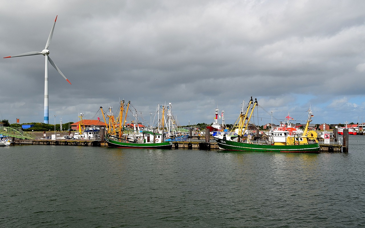 Uostas, Industriehafen, Žvejybos Uostas, Borkum, Nemokamos Nuotraukos,  Nemokama Licenzija