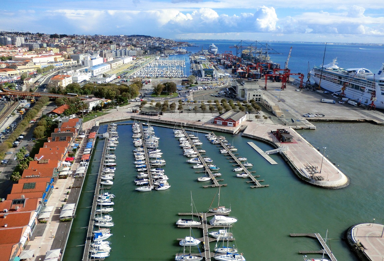 Uostas, Lisbonas, Vaizdas, Nemokamos Nuotraukos,  Nemokama Licenzija