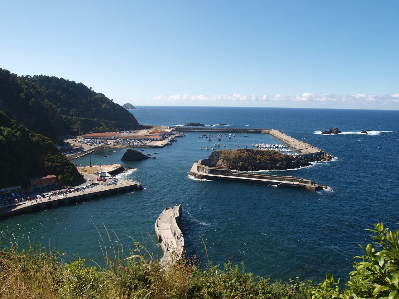 Port Cudillero, Asturias, Jūra, Nemokamos Nuotraukos,  Nemokama Licenzija