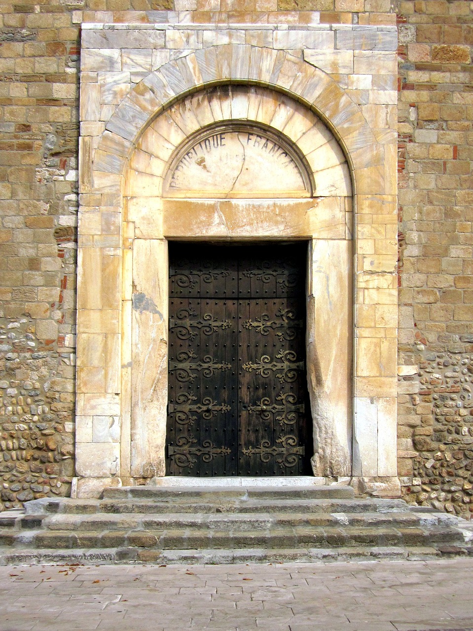 Portalas, Katedra, Elne, Katalonų, France, Roussillon, Prancūzų Kalba, Viduramžių, Languedoc-Roussillon, Nemokamos Nuotraukos
