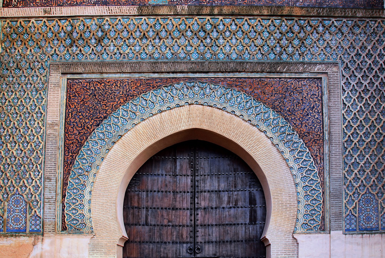 Portalas, Marokas, Plytelės, Apdaila, Musulmonas, Geometrinis, Mozaika, Nemokamos Nuotraukos,  Nemokama Licenzija