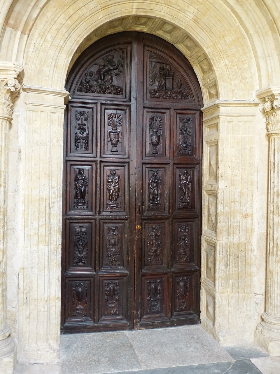 Portalas, Mediena, Architektūra, Papuoštas Portalas, Bažnyčia, Istoriškai, Katedra, Salamanca, Durys, Tikslas