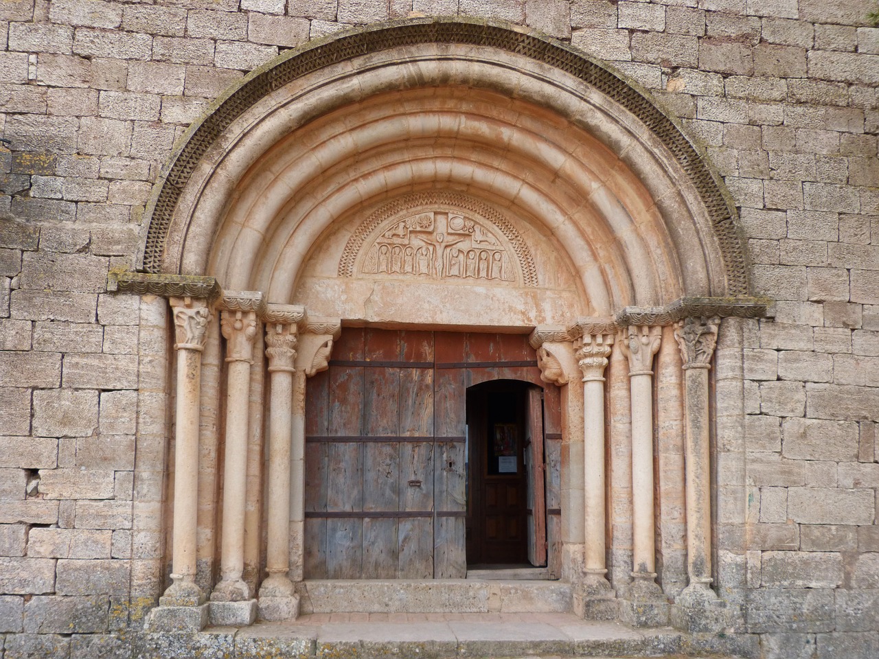 Portalas, Romaniškoji Bažnyčia, Romanesque, Pantocrator, Palengvėjimas, Siurana, Nemokamos Nuotraukos,  Nemokama Licenzija
