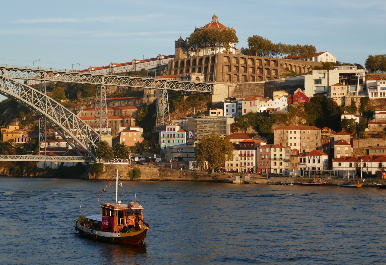 Porto, Portugal, Miestas, Upė, Vakaras, Nemokamos Nuotraukos,  Nemokama Licenzija