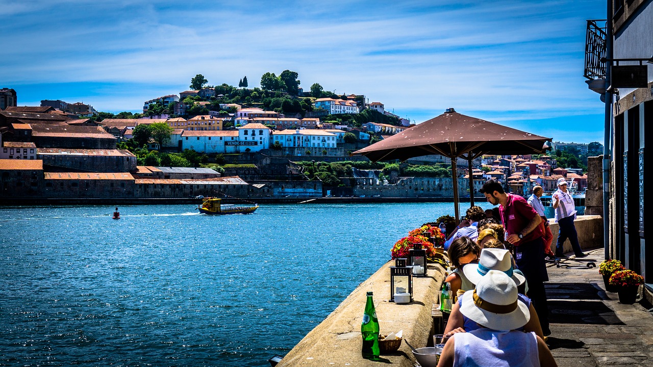 Porto, Upė, Valgyti, Portugal, Senamiestis, Turizmas, Kalnas, Boot, Mėlynas, Kelionė