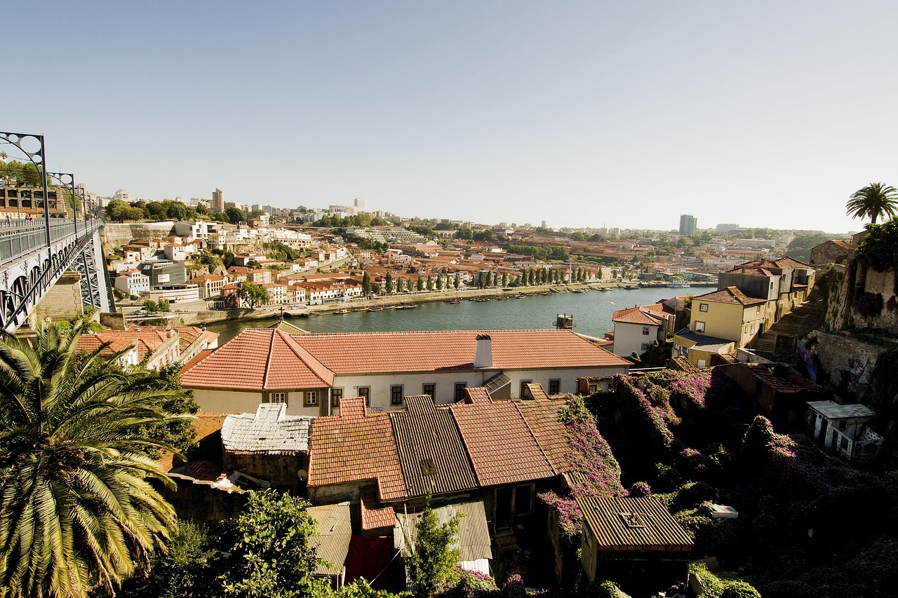 Porto, Douro, Portugal, Senamiestis, Istoriškai, Upė, Šventė, Kelionė, Istorinis Senamiestis, Tiltas