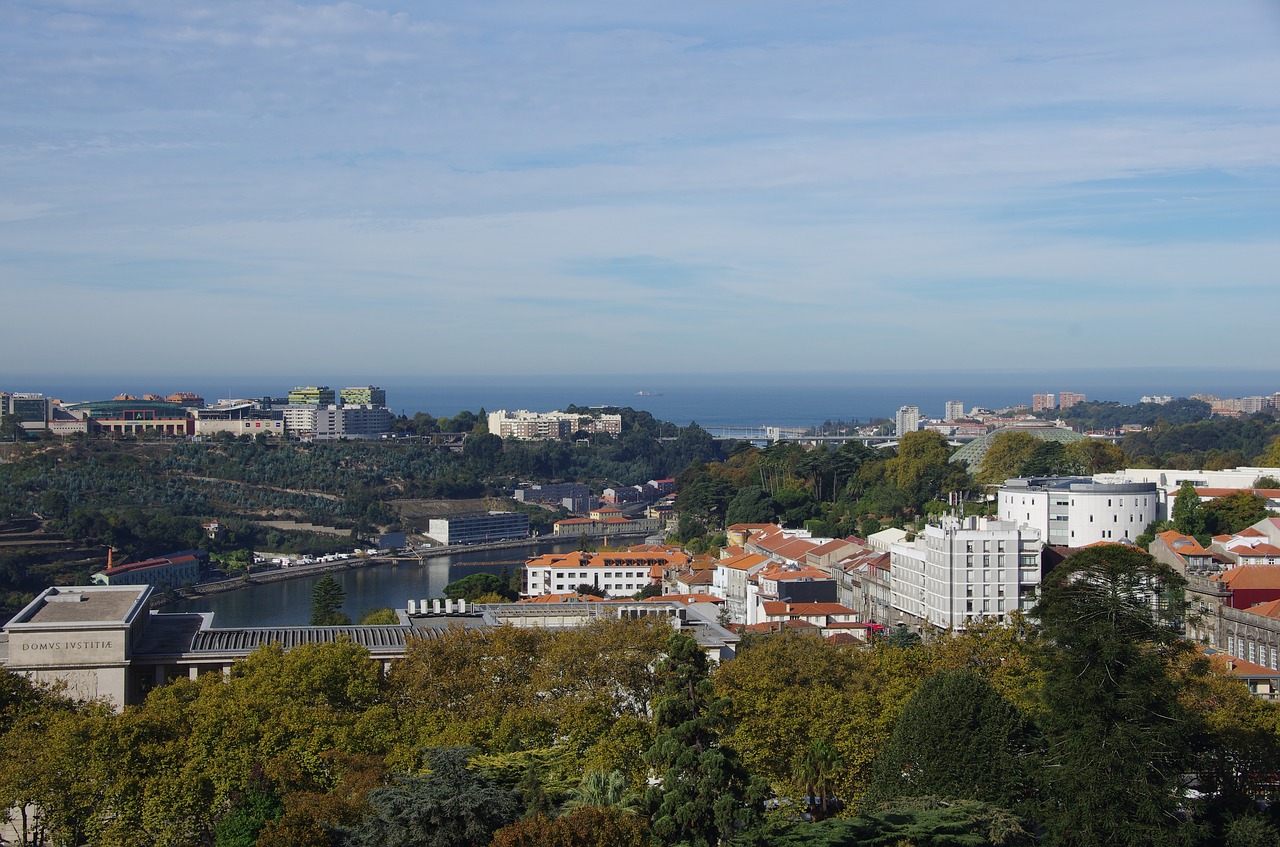 Porto, Miestas, Douro Upė, Atlanto Vandenynas, Nemokamos Nuotraukos,  Nemokama Licenzija