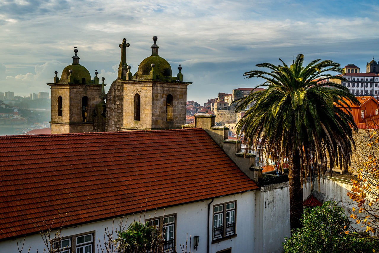 Porto, Portugal, Namai, Delnas, Architektūra, Orientyras, Pastatas, Architektūros Dizainas, Struktūra, Dizainas