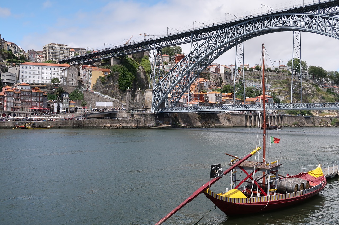 Porto,  Tiltas,  Upė, Nemokamos Nuotraukos,  Nemokama Licenzija