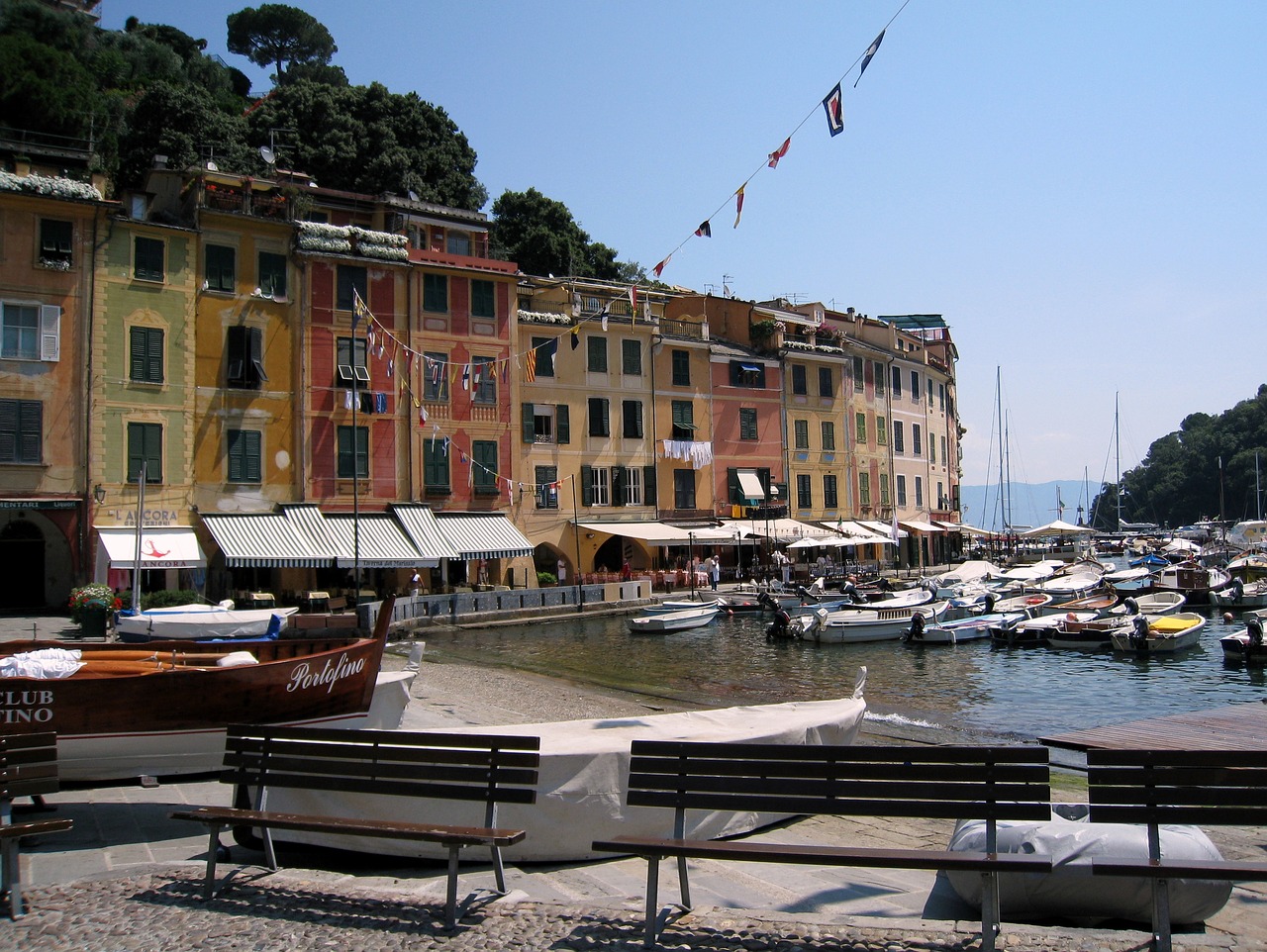 Portofino, Italy, Ligurija, Vasara