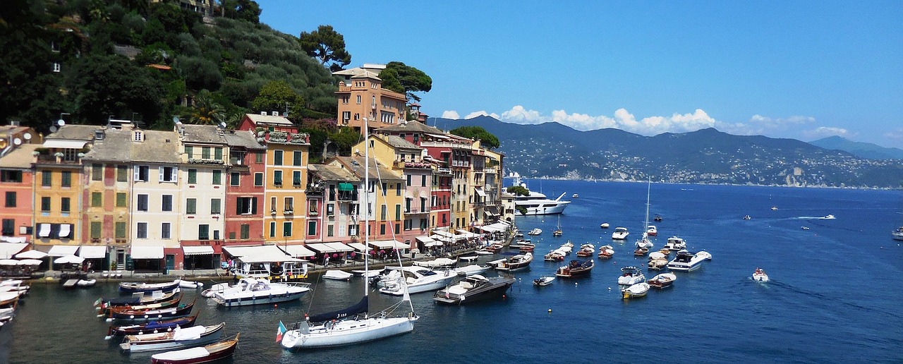 Portofino, Italian Riviera, Italy, Nemokamos Nuotraukos,  Nemokama Licenzija