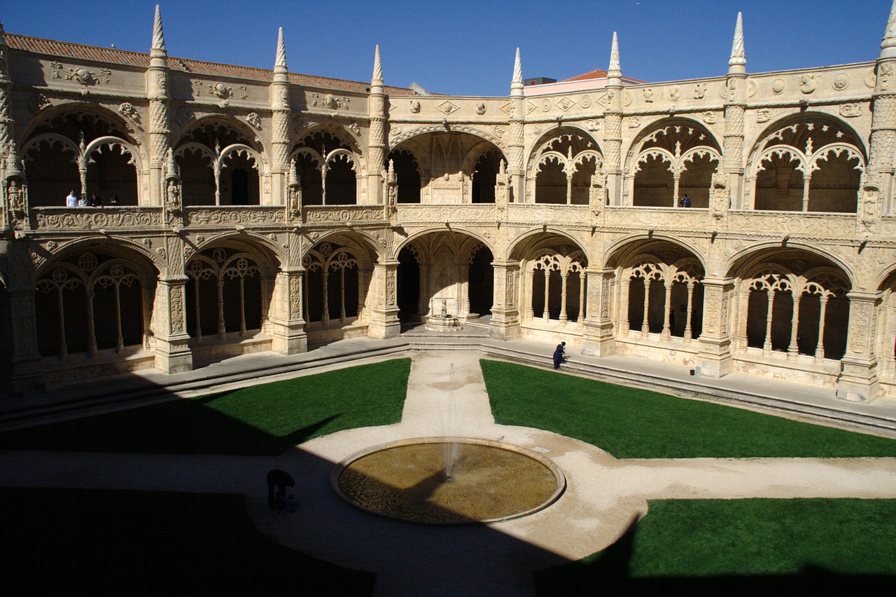 Portugal, Belem, Jeronimo Vienuolynas, Nemokamos Nuotraukos,  Nemokama Licenzija