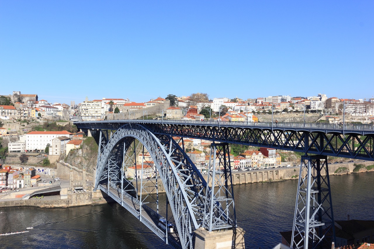 Dom Luís, Porto, Portugal, Eifel, Tiltas, Nemokamos Nuotraukos,  Nemokama Licenzija
