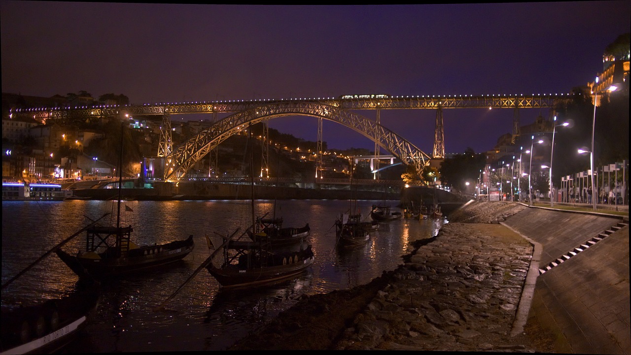 Portugal, Porto, Tiltas, Architektūra, Douro, Upė, Europa, Unesco, Nemokamos Nuotraukos,  Nemokama Licenzija
