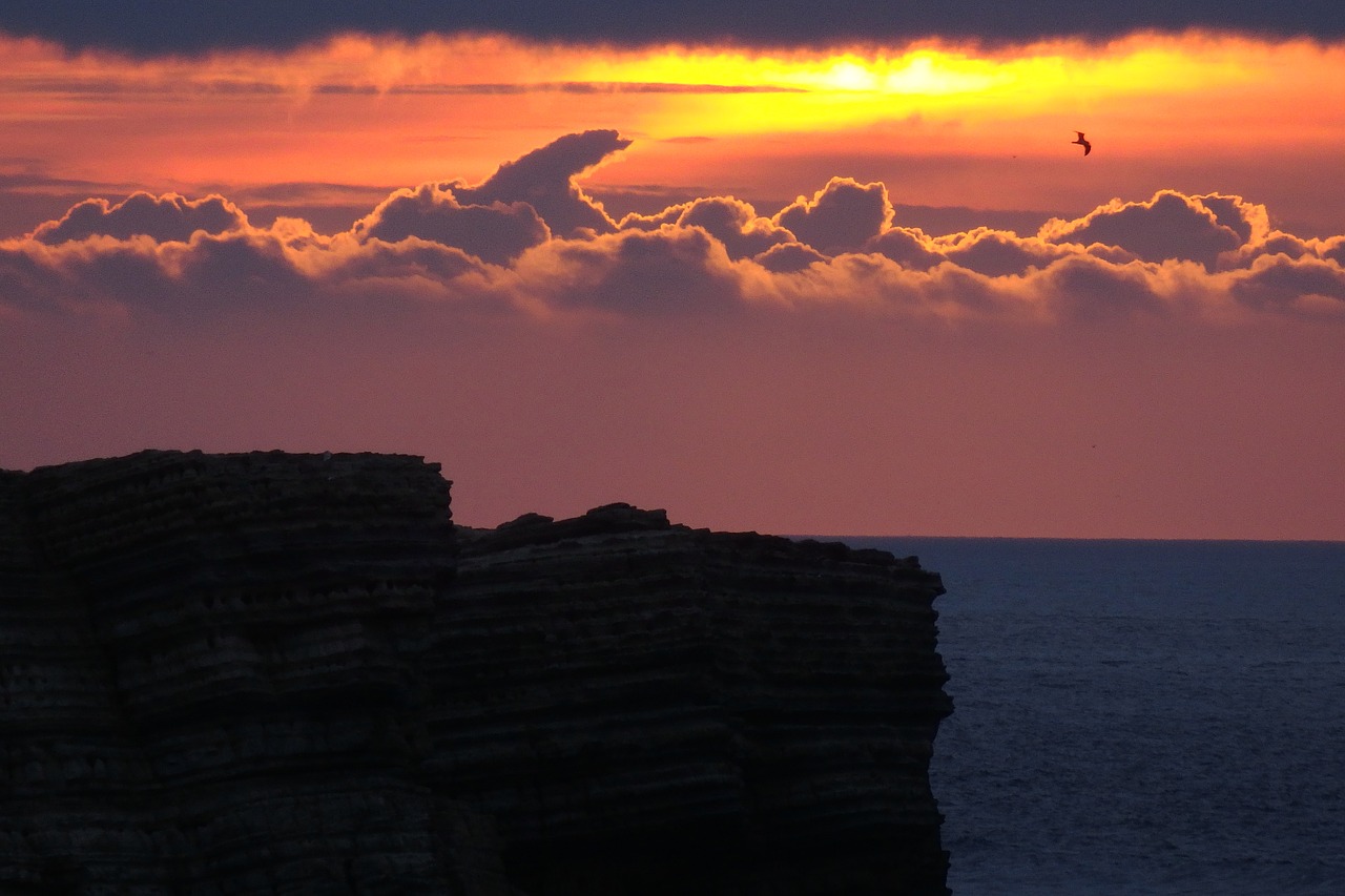 Portugal, Saulėlydis, Peniche, Baleal, Kajakas, Vandenynas, Nemokamos Nuotraukos,  Nemokama Licenzija