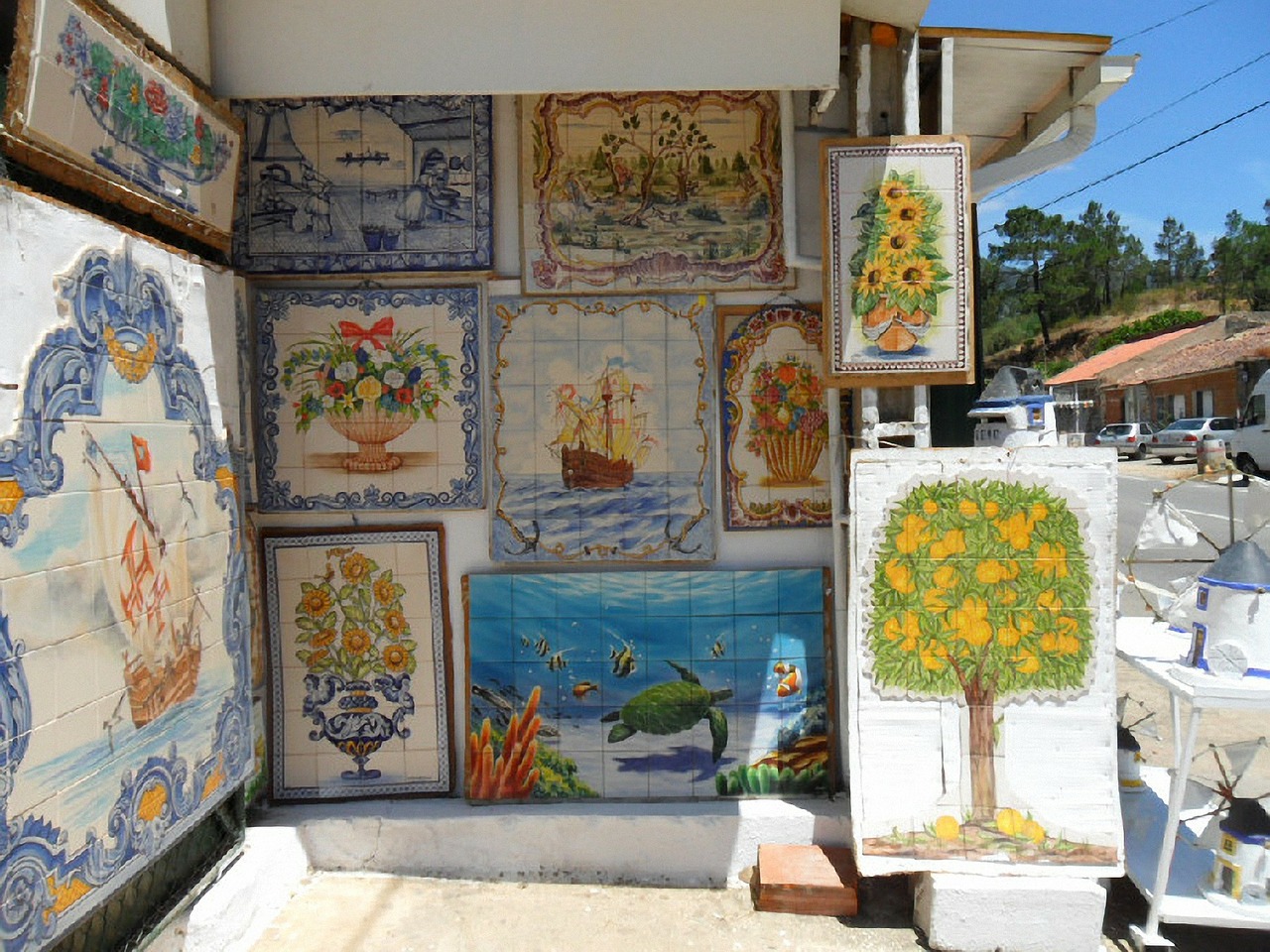 Portugal, Algarve, Keramika, Dažytas Srautas, Nemokamos Nuotraukos,  Nemokama Licenzija