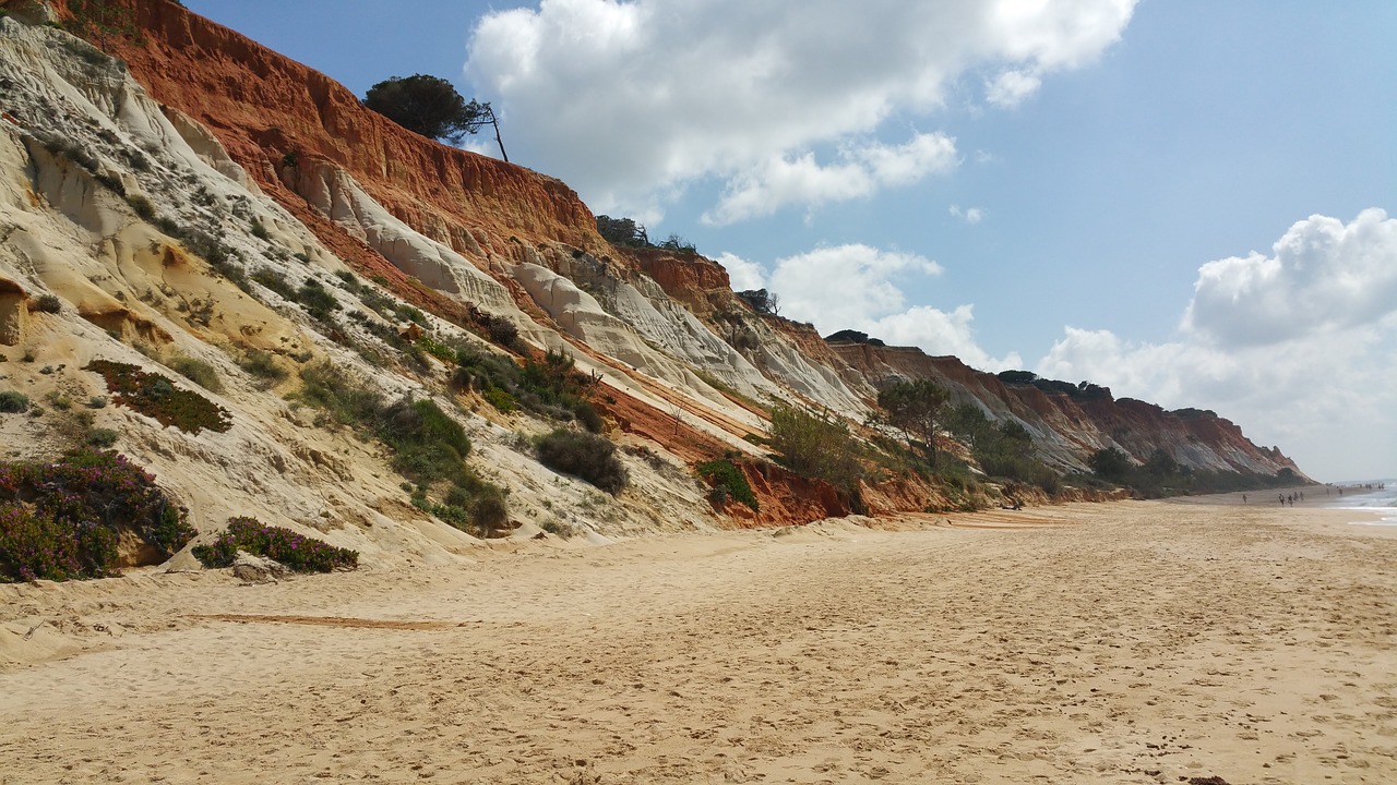 Portugal, Algarve, Papludimys, Атлантический, Kraštovaizdis, Pajūryje, Pakrantė, Portugalų, Nemokamos Nuotraukos,  Nemokama Licenzija