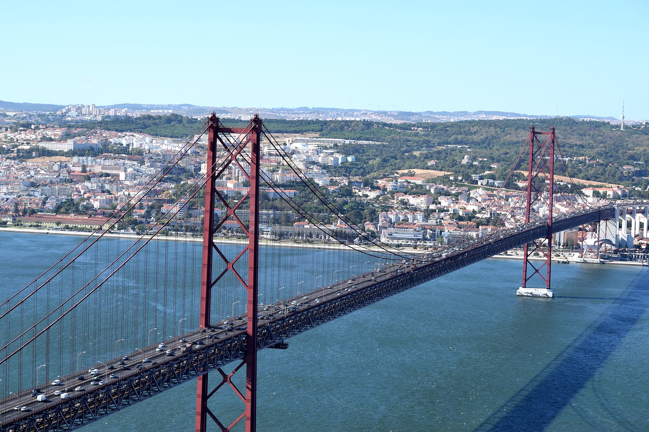 Portugal, Lisbonas, Tiltas, Lisboa, Miestas, Nemokamos Nuotraukos,  Nemokama Licenzija