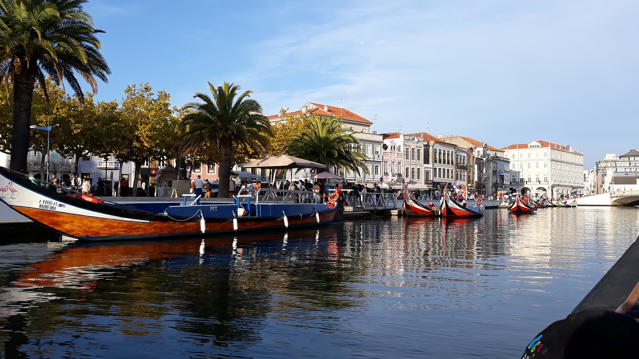 Portugal, Aveiro, Ria, Moliceiro, Nemokamos Nuotraukos,  Nemokama Licenzija