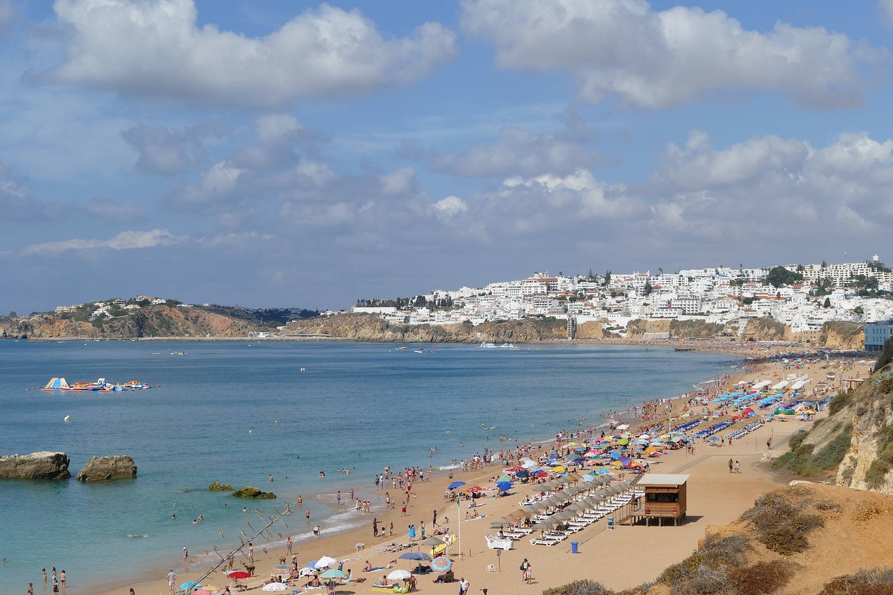 Portugalija,  Albufeira,  Papludimys,  Jūra,  Gražūs Paplūdimiai,  Patys Paplūdimys,  Vandens,  Atlanto Pakrantė,  Smėlis, Nemokamos Nuotraukos