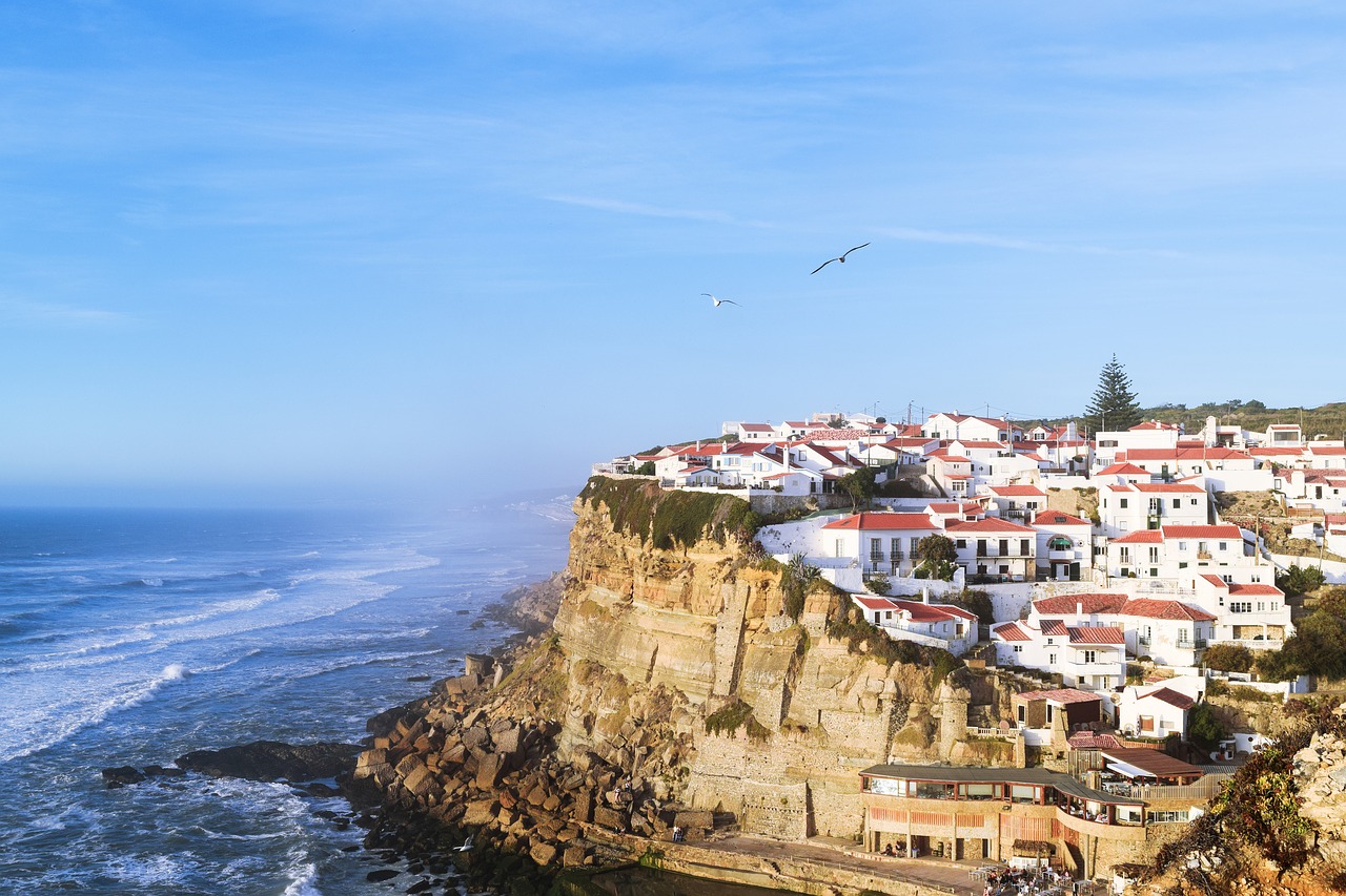 Portugalija,  Miestas,  Peržiūrėti,  Saulėlydžio,  Kelionė,  Jūra,  Vandenynas,  Miestas,  Turizmas,  Istorijos Ir Kultūros Miestas
