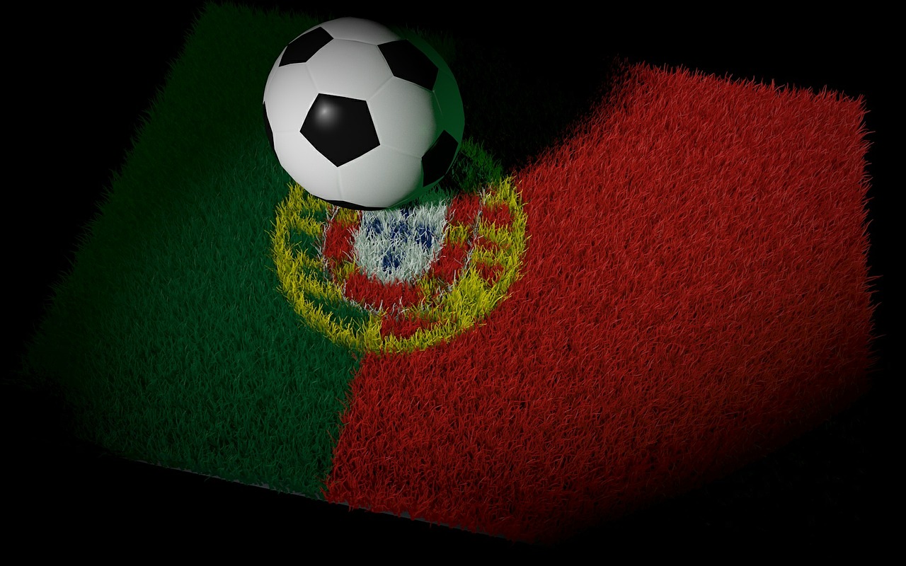 Portugal, Futbolas, Pasaulio Taurė, Pasaulio Čempionatas, Nacionalinės Spalvos, Futbolo Rungtynės, Vėliava, Velėna, Nemokamos Nuotraukos,  Nemokama Licenzija