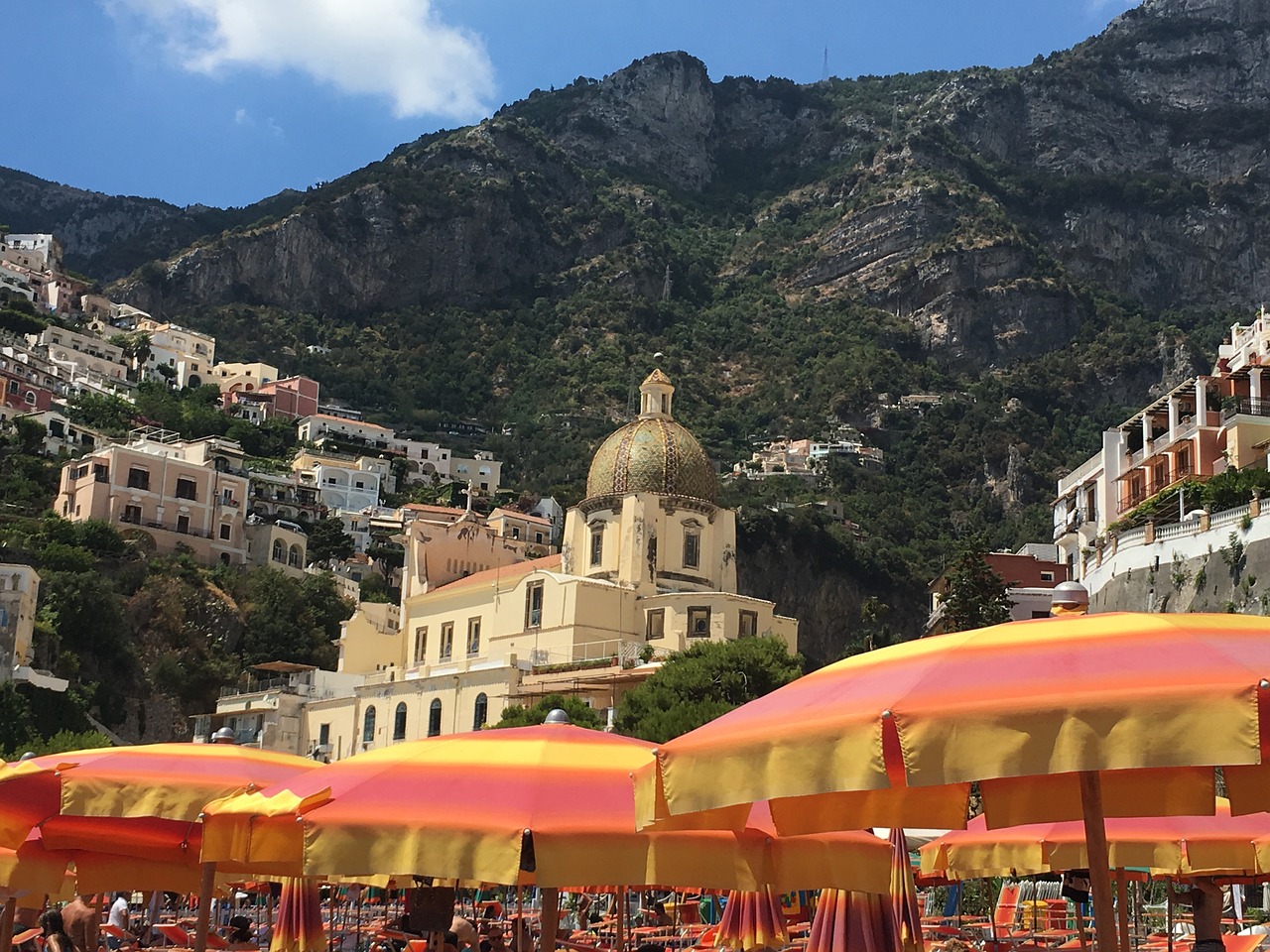 Positano, Amalfi Pakrantė, Italy, Nemokamos Nuotraukos,  Nemokama Licenzija