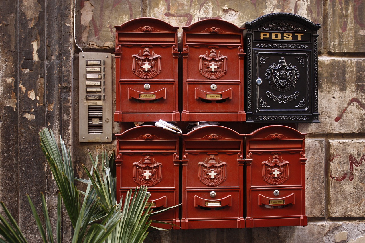 Pašto Dėžutės, Roma, Pašto Išlaidos, Italy, Gatves, Paštas, Pranešimas, Europa, Laiškas, Vintage