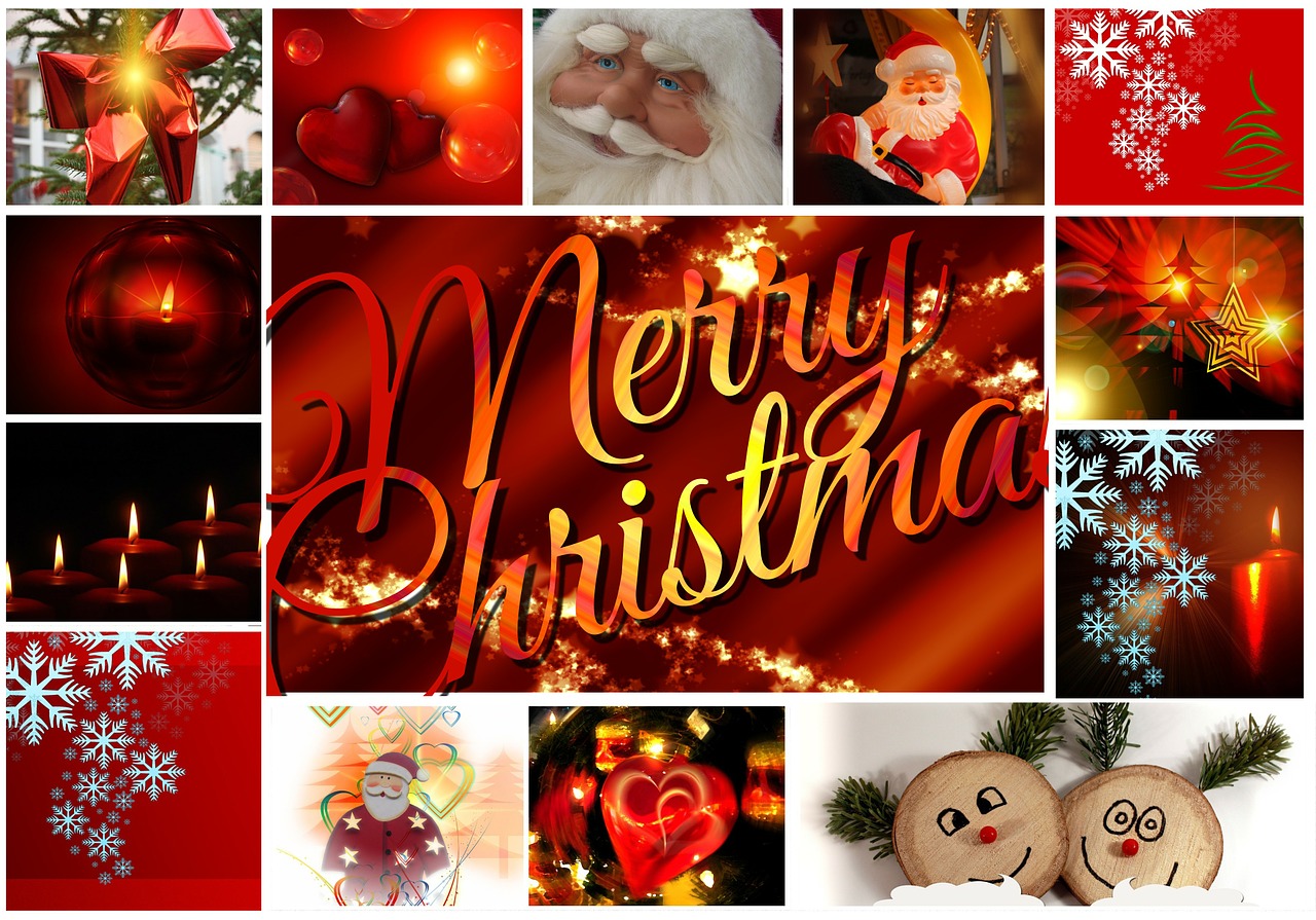 Atvirukas, Atvirukas, Koliažas, Kalėdos, Žvakių Šviesa, Žvakė, Apdaila, Kalėdinis Ornamentas, Šventinis, Žvaigždė