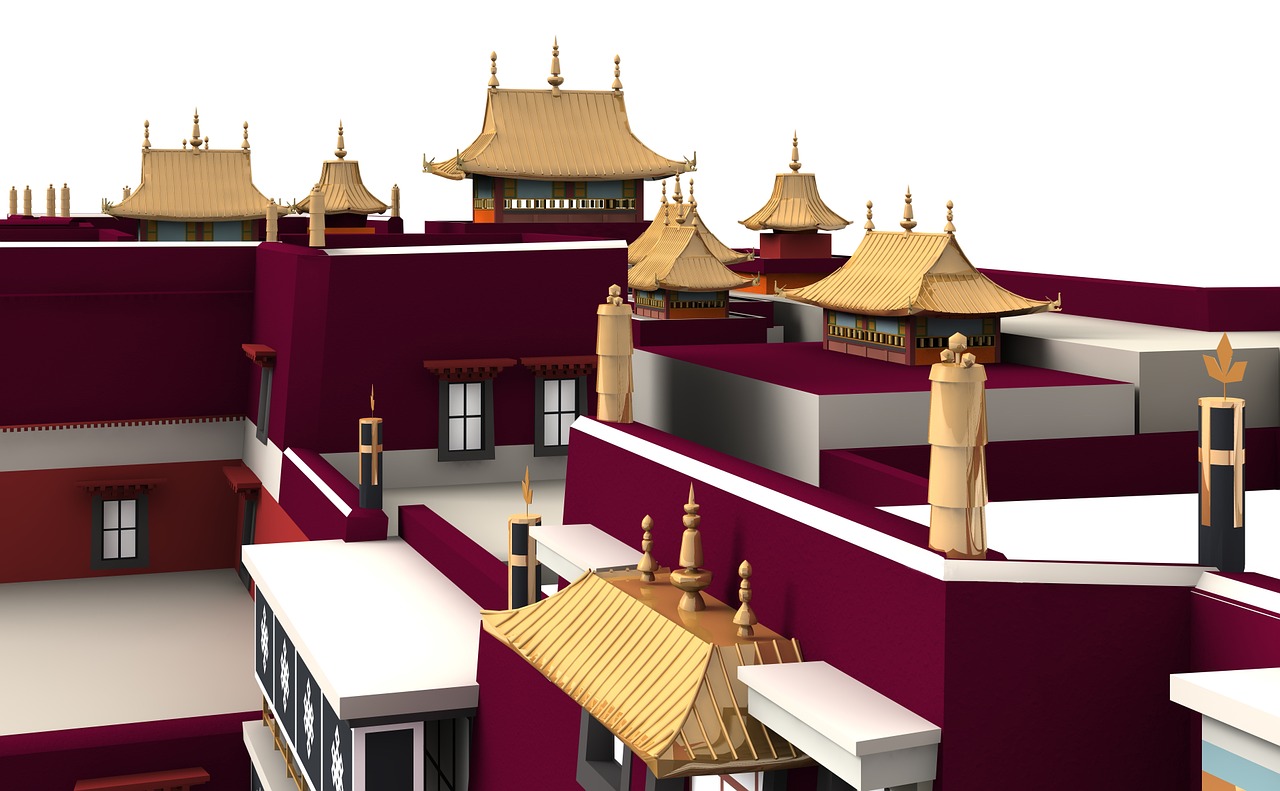 Potalas, Rūmai, Lhasa, Architektūra, Pastatas, Bažnyčia, Lankytinos Vietos, Istoriškai, Turistai, Pritraukimas